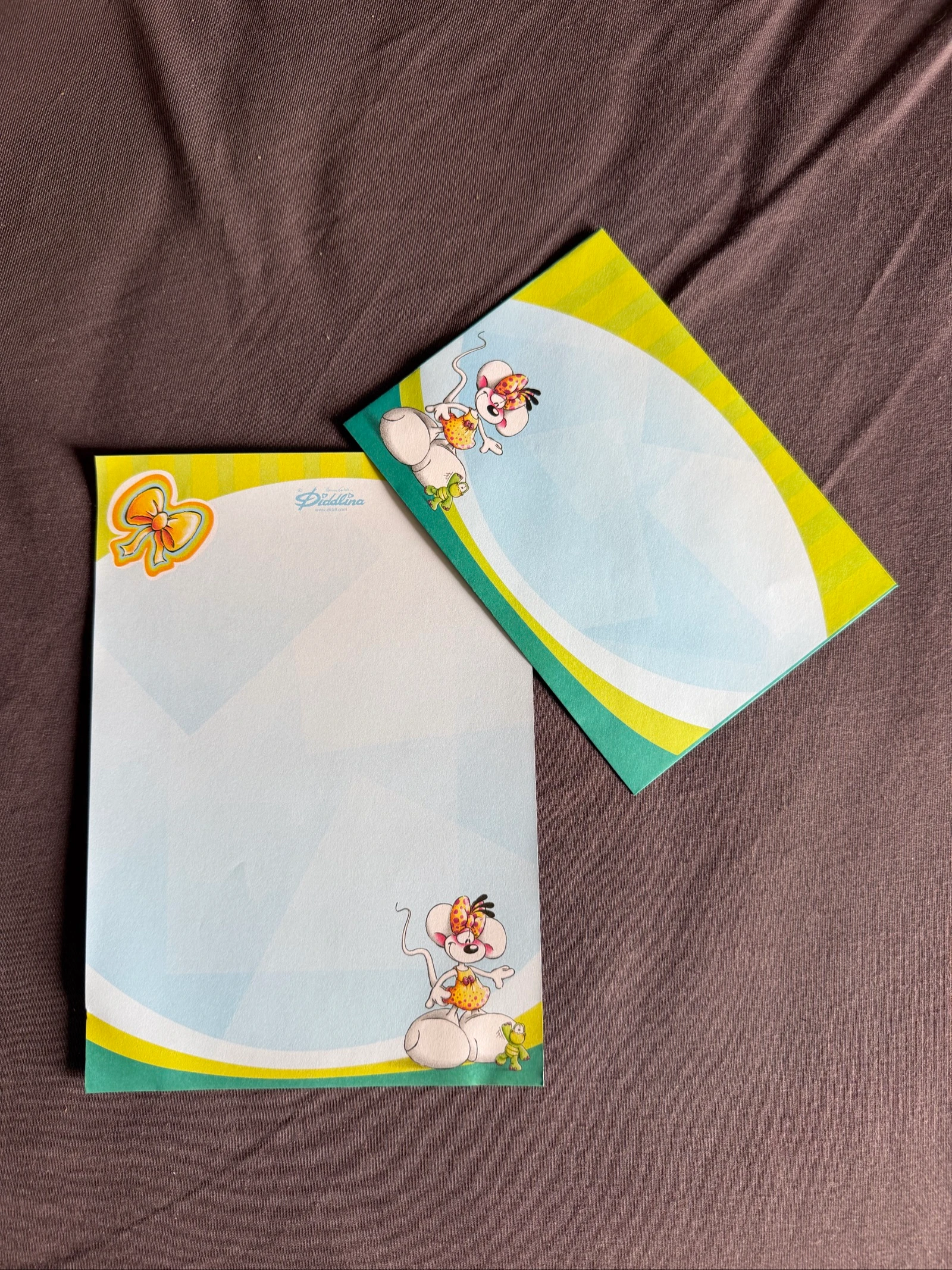 PAL Diddl numéro 304 avec enveloppe 